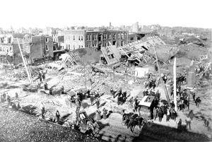 Strong Prints: Cyclone Damage, 1896