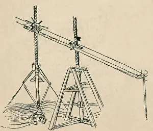 Middles Prints: Da Vinci Invention, Dredge Machine
