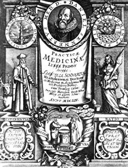 16th Prints: Daniel Sennert, German Physician and Academic Author