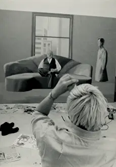 Sculptor Prints: David Hockney in his Studio, 1969