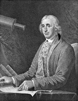 David Prints: David Rittenhouse, American Astronomer