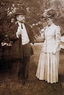 Wife Prints: David Todd and Mabel Loomis