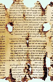 Text Prints: Dead Sea Scroll