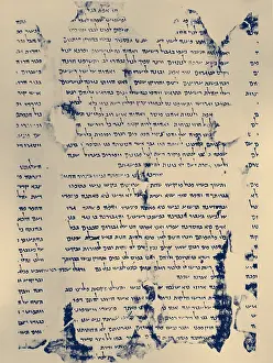 Religious Prints: Dead Sea Scroll