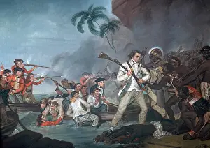 14th Prints: Death of Captain James Cook, 1779