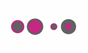 Optical Prints: Delboeuf Optical Illusion-Color Variation