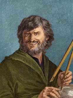 Democritus Prints: Democritus, Ancient Greek Polymath