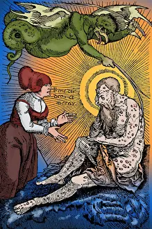 Pandemic Prints: Demon of the Plague, 16th Century
