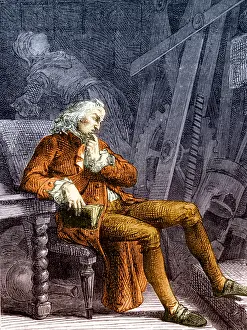 2011 Prints: Denis Papin, French Inventor