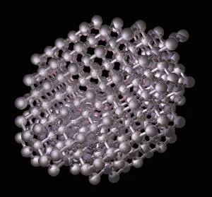 Crystal Prints: Diamond Crystalline Structure