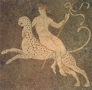 Mosaic Prints: Dionysos Mosaic, 4th Century BC