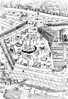 Pandemic Prints: Disinfection Grounds, Palermo, Sicily