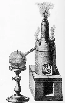 Distillation Prints: Distillation, Alembic, 18th Century