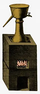 Distillation Prints: Distillation, Alembic, 18th Century