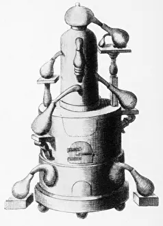 Device Prints: Distillation, Alembic, 18th Century