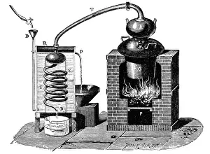 Distillation Prints: Distillation By Means of A Metallic Still, 1892