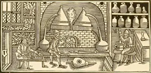 Aromatic Prints: Distillation, Middle Ages
