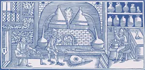 Middle Prints: Distillation, Middle Ages
