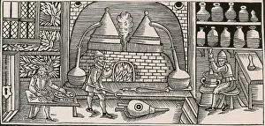Middle Prints: Distillation, Middle Ages