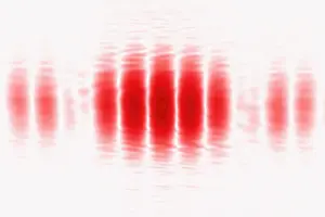 Colour Prints: Double-slit Physics Experiment