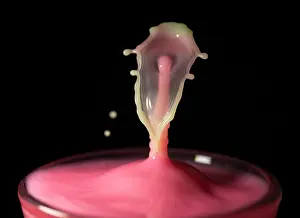 Collision Prints: Double Water Drip Collision
