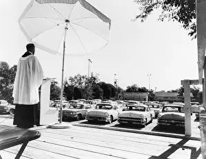 Silly Prints: Drive-In Church
