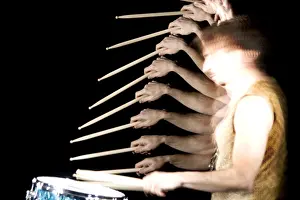 Instrument Prints: Drummer