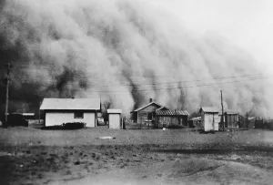 Damage Prints: Dust Storm, 1930s