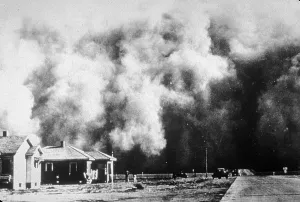 Windy Prints: Dust Storm, 1975