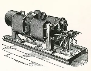 Current Prints: Dynamo Electric Machine, 19th Century