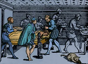 Rats Prints: Earliest Depiction of Craniotomy, 1573