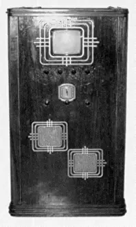 Early Prints: Early television set