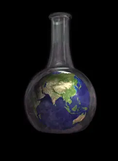 Test Prints: Earth In A Beaker