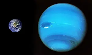 Compare Prints: Earth and Neptune