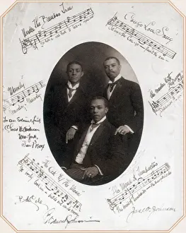 Harlem Prints: Those Ebony Offenbachs, Johnson Brothers and Cole