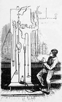Thomas Prints: Edison Vacuum Pump, Illustration