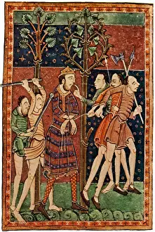 Edmund Prints: Edmund the Martyr, King of East Anglia