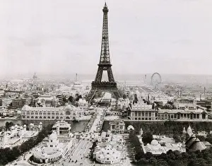Fair Prints: Eiffel Tower, Paris Expo, 1900