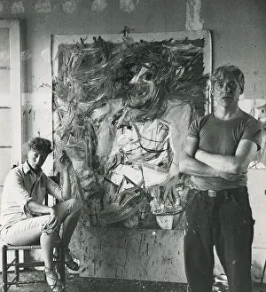 Elaine and Willem de Kooning