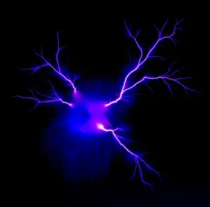 Electron Prints: Electric Spark