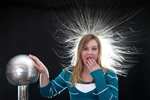 Mixed Science Images Prints: Electrostatic Generator, 5 of 8