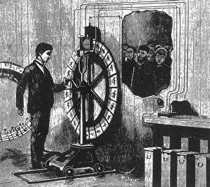 Film Prints: Electrotachyscope, Animated Picture Machine, 1889