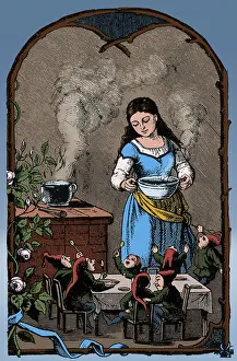 Imaginary Prints: The Elves Supper, Legendary Creatures