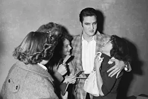 Misc Prints: Elvis and Fans, c. 1955