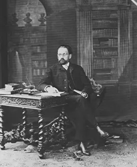 Celebrity Prints: Emile Zola, French Author