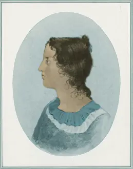 Novelist Prints: Emily Bronte, English Author