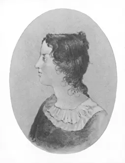 Literature Prints: Emily Bronte, English Author