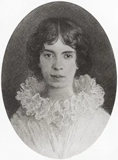 Literature Prints: Emily Dickinson, American Poet