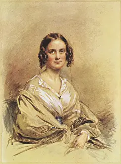 Watercolours Prints: Emma Wedgwood, Mrs. Charles Darwin