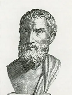 Fourth Prints: Epicurus, Greek Philosopher